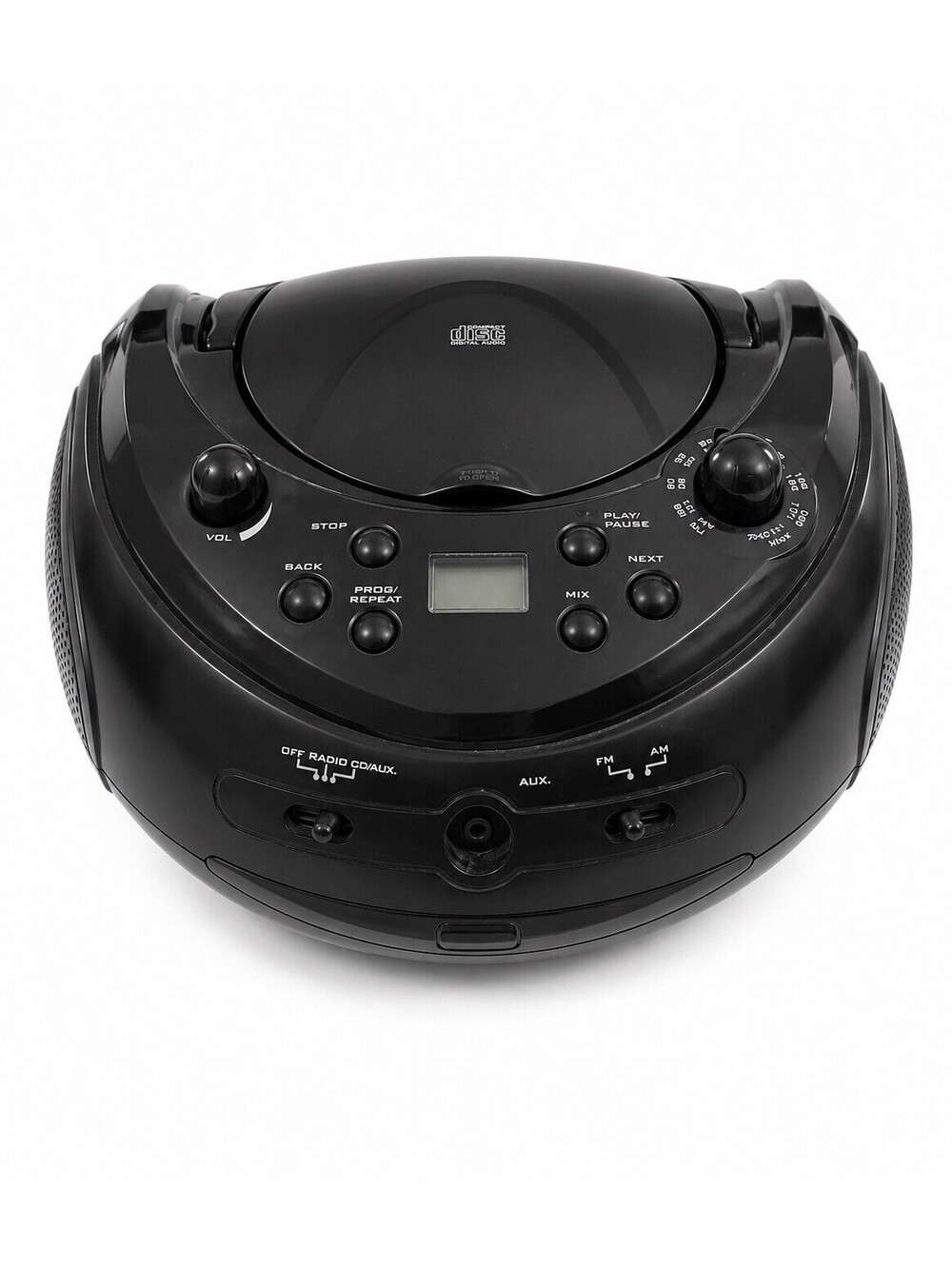 ONN Portable AM FM Radio Boombox AUX CD Player Not Working AC Power Cord